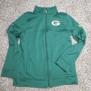 Under Armour Packers NFL Full Zip Sweatshirt Boys